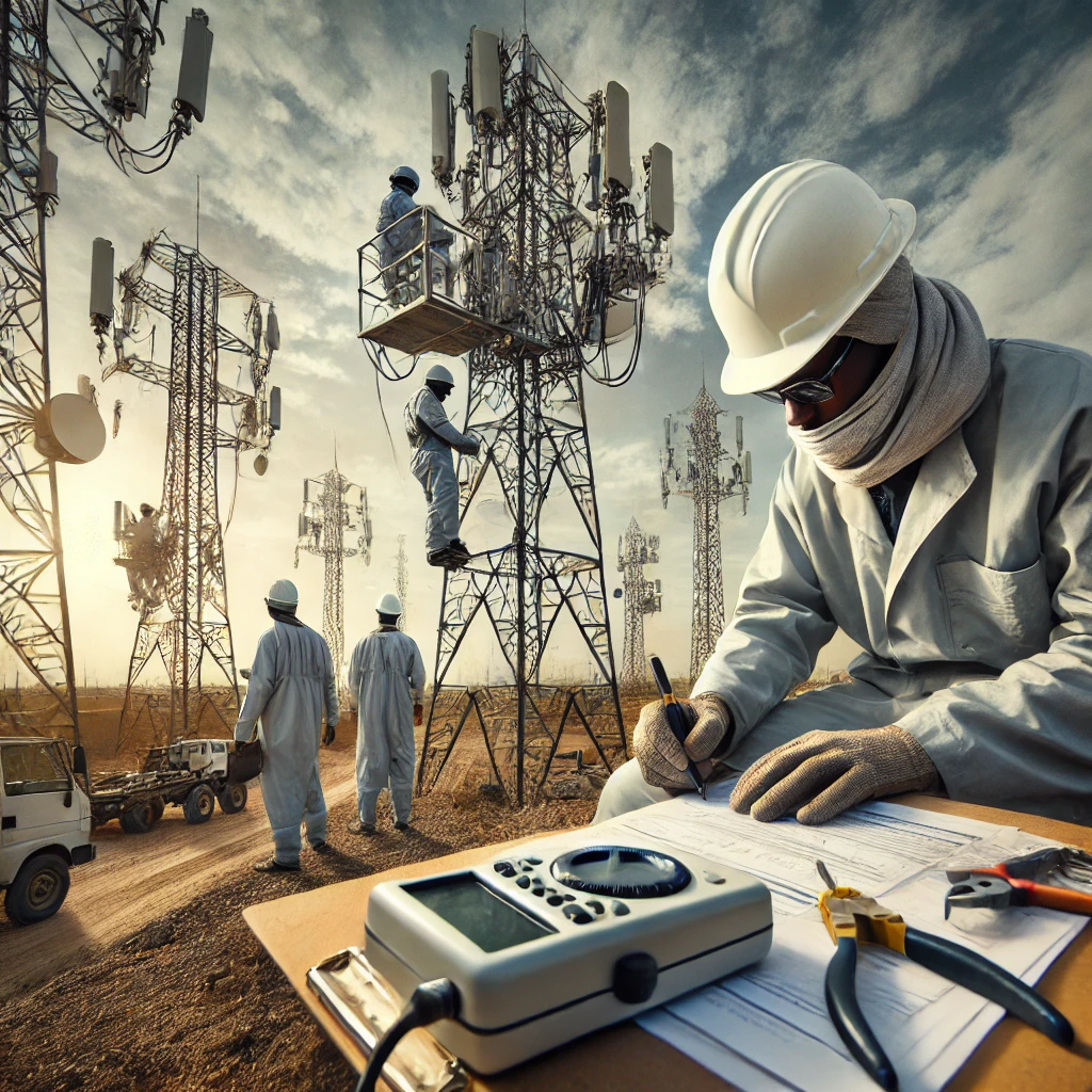 Audit et maintenance des pylônes