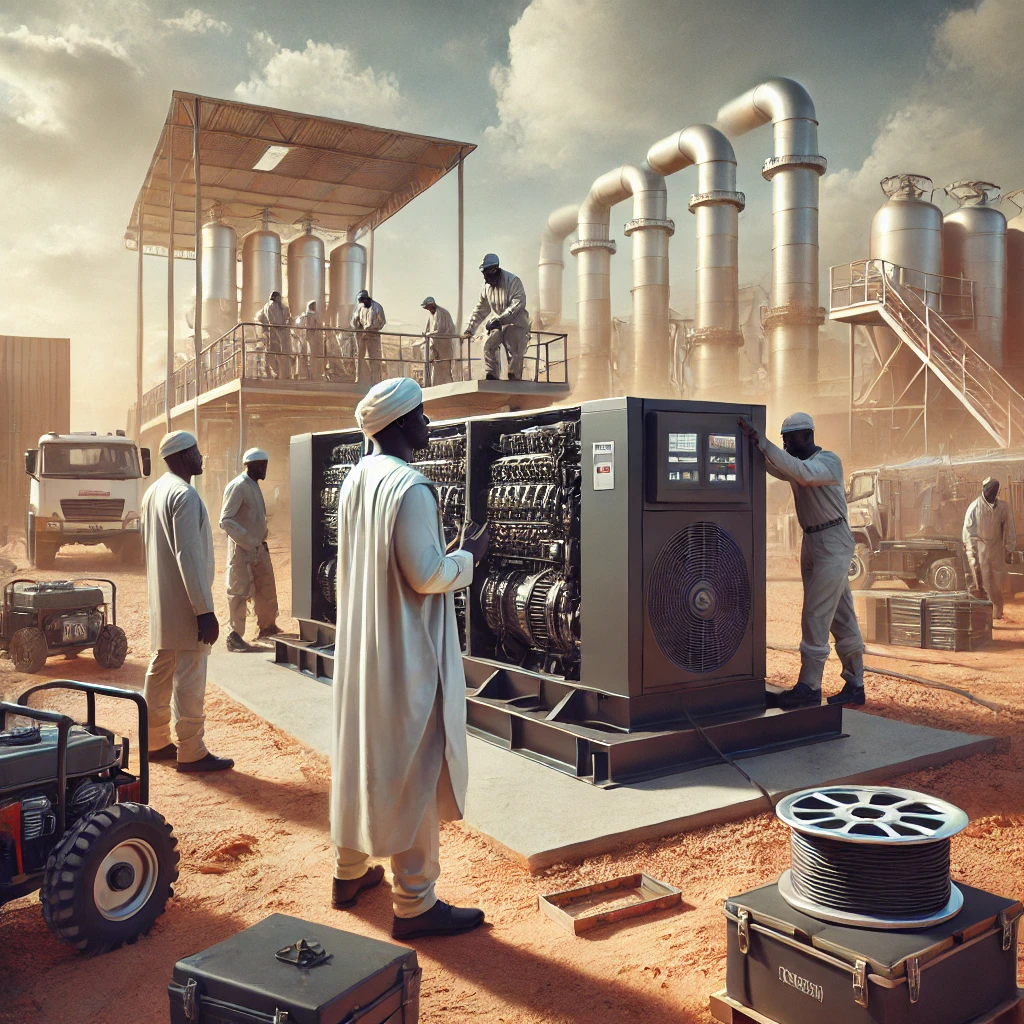 Fourniture de groupes électrogènes